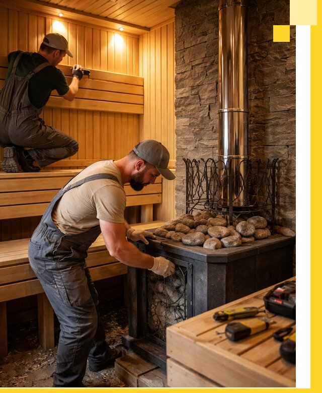 Комплексный дизайн бань, саун и зон отдыха в Устях-Лабинске