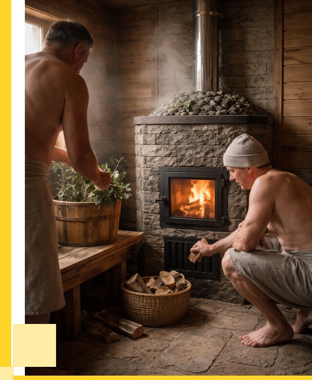 Банные печи под ключ в Устях-Лабинске от 45972 р. | ЭриданУлб кирпичная