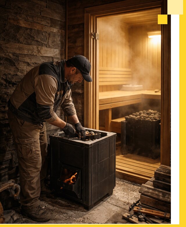 Строительство бани с сауной под ключ в Устях-Лабинске от проекта до сдачи