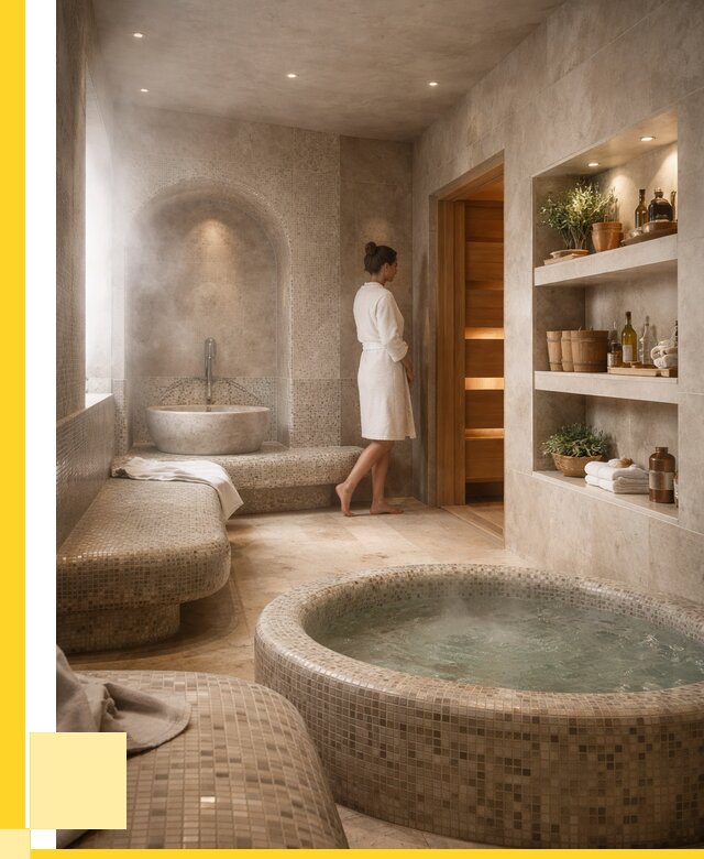 Строительство бани с хамамом в Устях-Лабинске от 766200 р. | ЭриданУлб