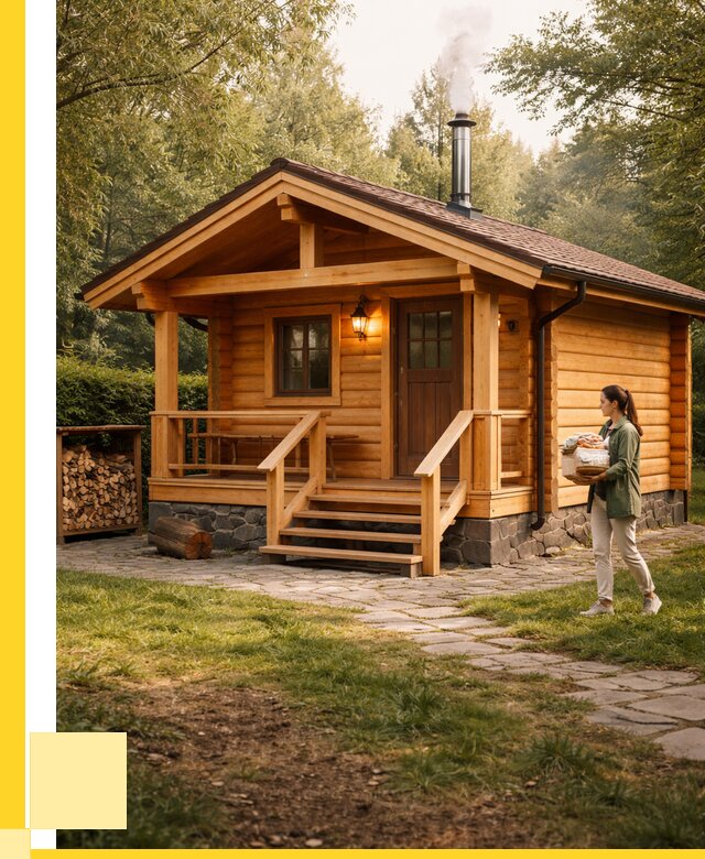 Купить баню под ключ в Устях-Лабинске от 664040 р. | ЭриданУлб