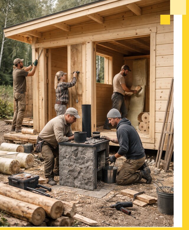 Купить баню под ключ в Устях-Лабинске строительство монтаж отделка