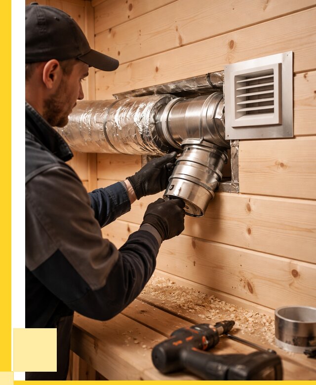 Монтаж вентиляции бани в Устях-Лабинске от 12259 р. | ЭриданУлб