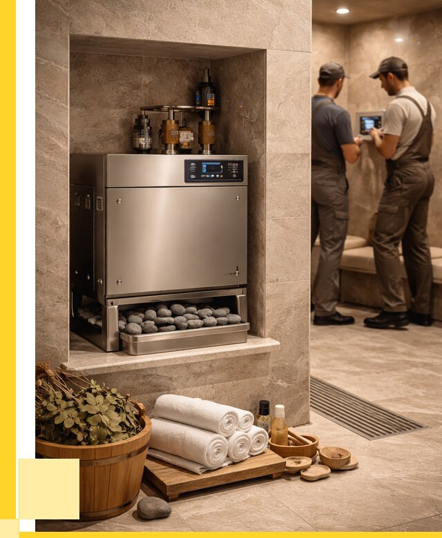 Парогенераторы для хамама в Устях-Лабинске от 76620 р. | ЭриданУлб