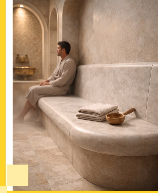 Сиденья для хамама в Устях-Лабинске под ключ от 12259 р. | ЭриданУлб