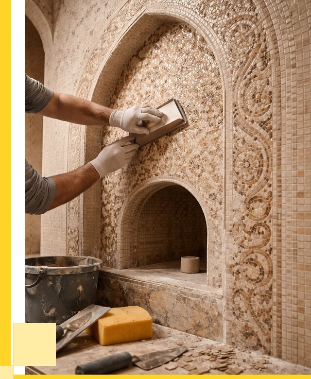 Мозаика для хамама в Устях-Лабинске под ключ от 5108 р. | ЭриданУлб